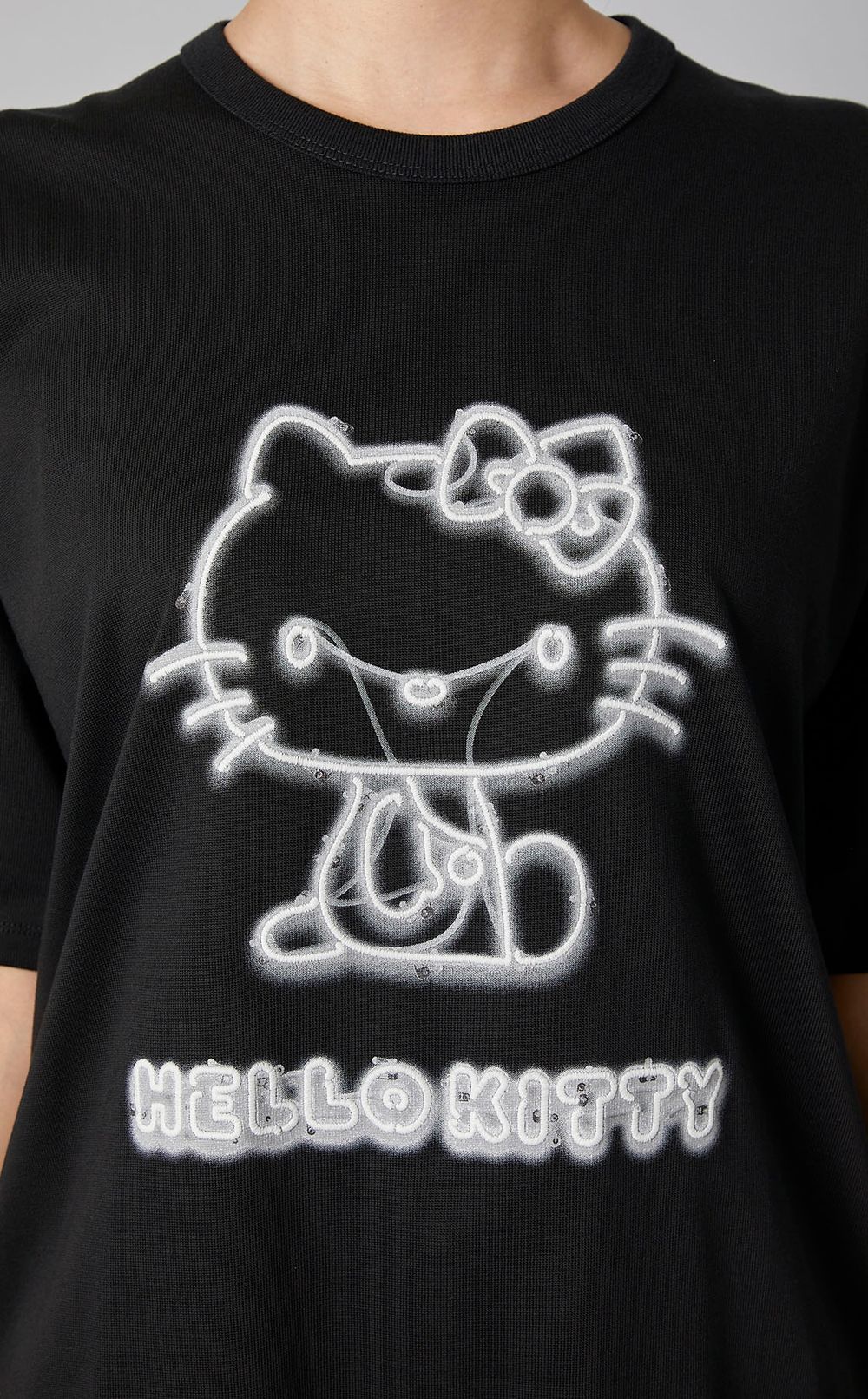 beautiful people ハローキティTシャツ beautiful people|キティプリントコットンTシャツ