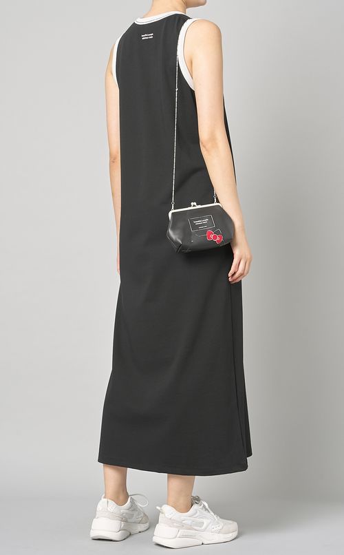 トリムジャージロングワンピース