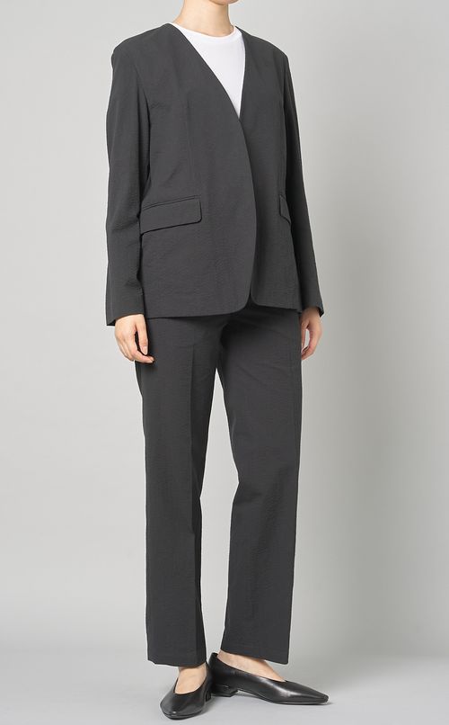 コットンサッカーイージーパンツ