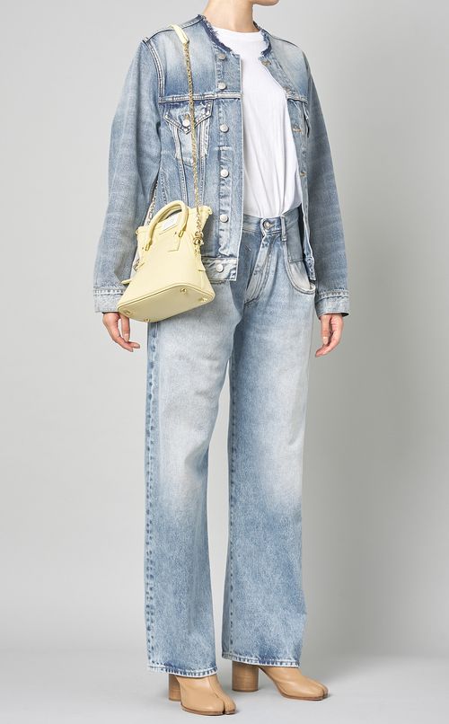 5ACレザーミニショルダーバッグ