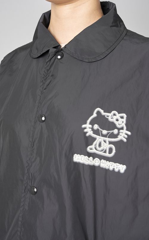 キティプリントナイロンコーチブルゾン