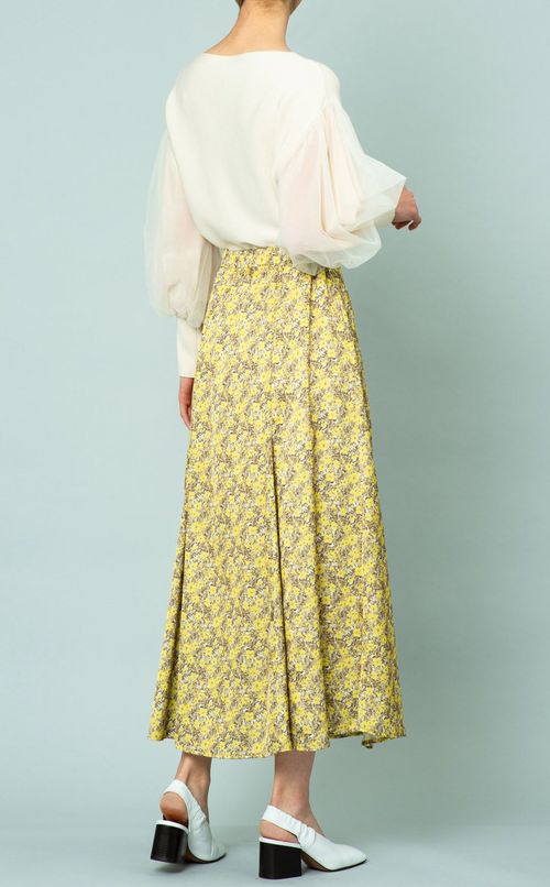 チュールスリーブプルオーバー