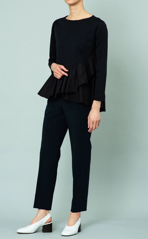 コンビフリルプルオーバーカットソー