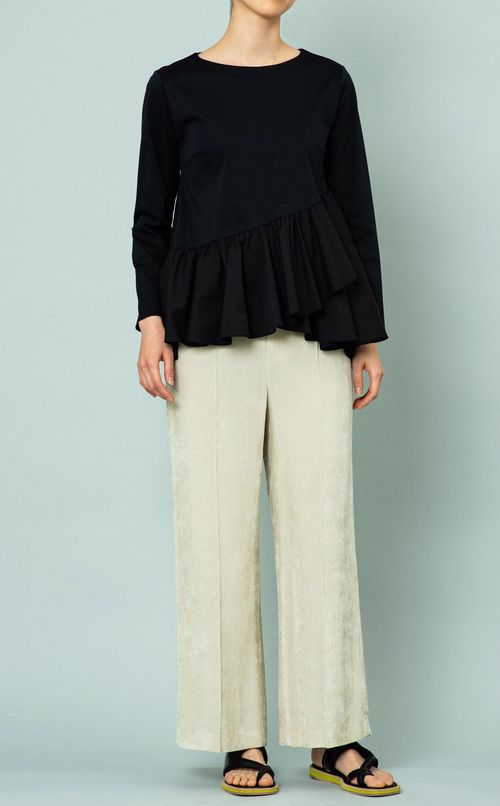 コンビフリルプルオーバーカットソー