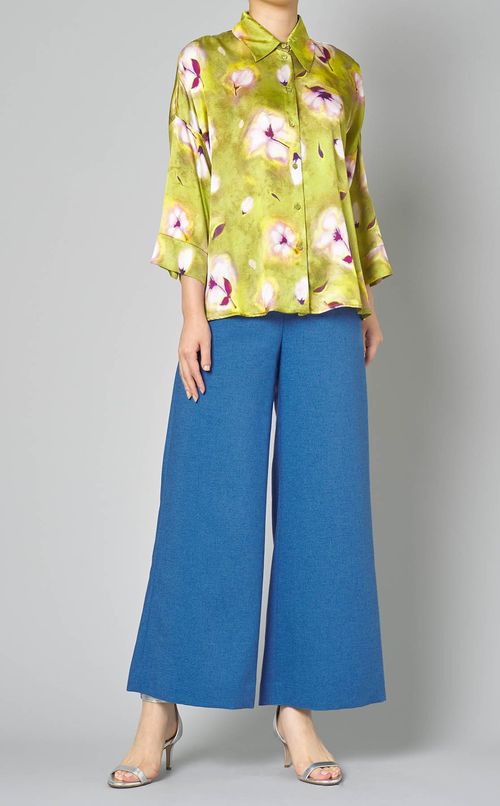 スラブオックスバギーパンツ