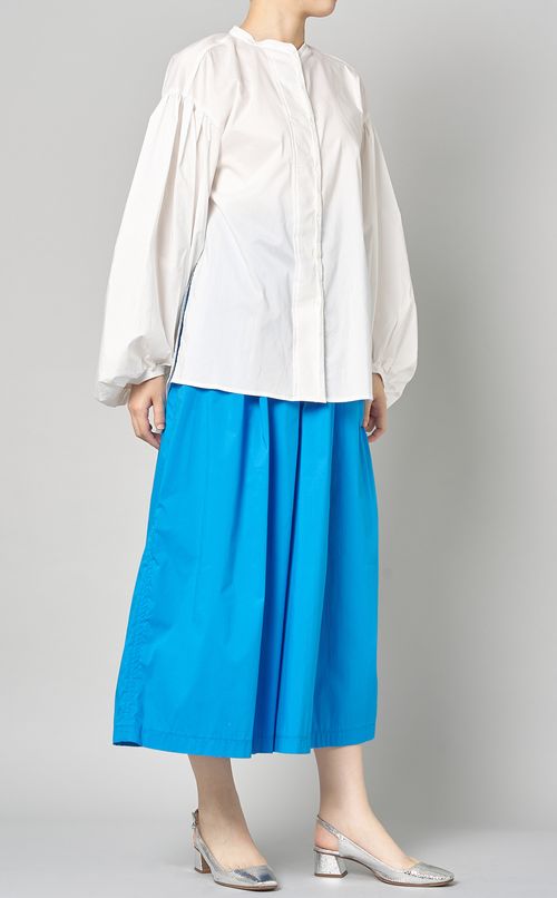 イージーギャザーフレアパンツ