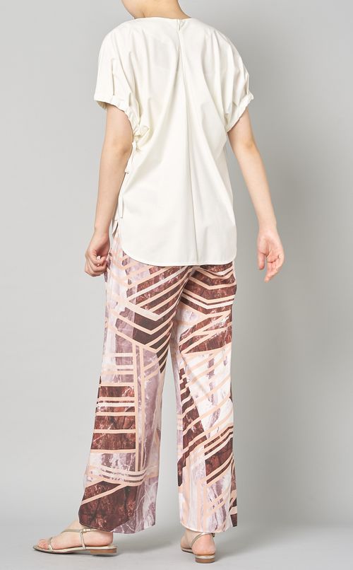 サイドギャザーカットプルオーバー