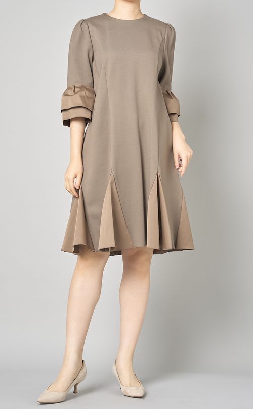 ストレッチポンチミニドレス