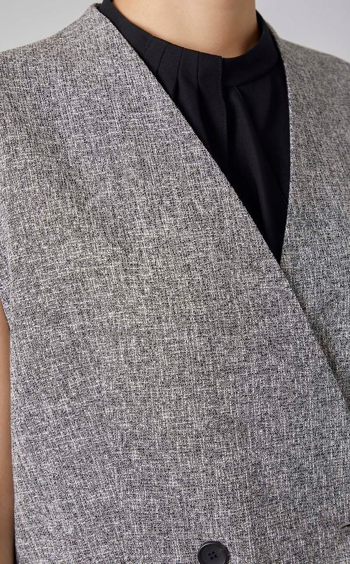 ファインツイードベスト