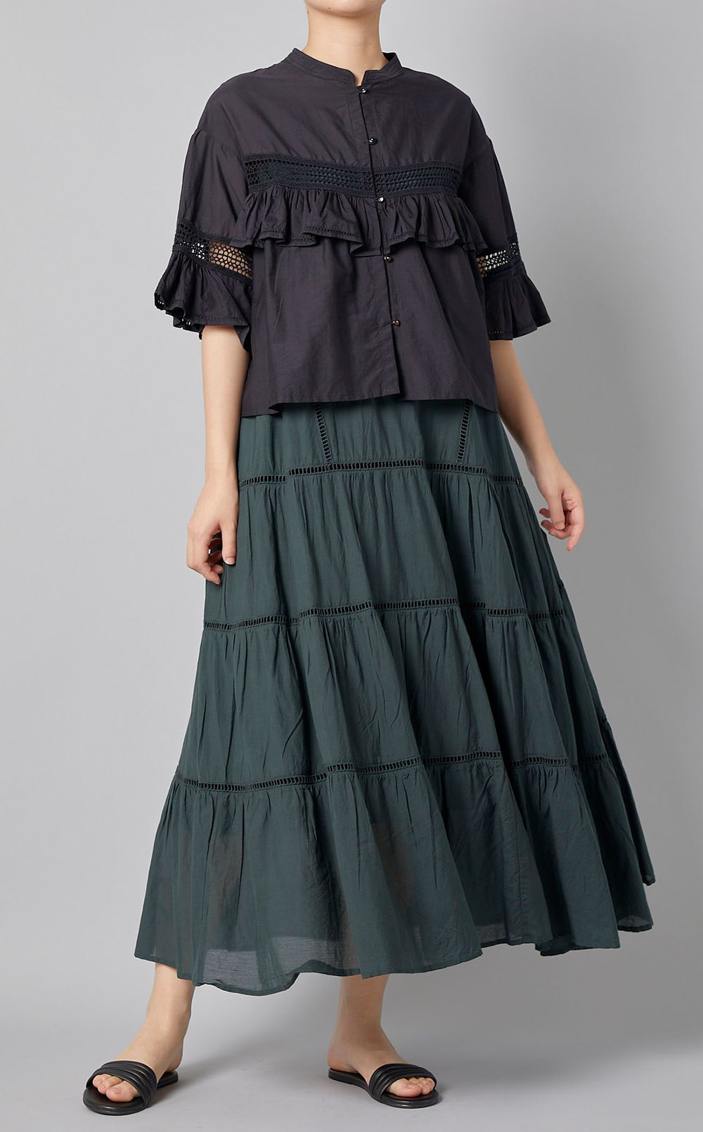 初期☆near.nipponバルーンシルクブラウス 初期☆near.nipponバルーンシルクブラウス 次が