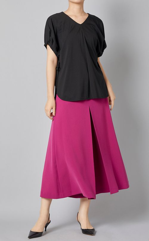 サイドギャザーカットプルオーバー