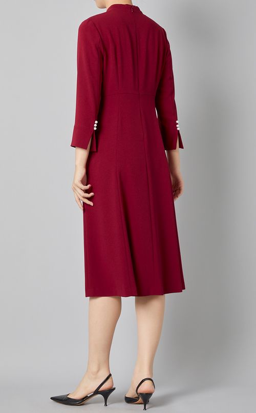 ネックパールワンピース