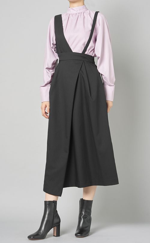 ワンショルダージャンパースカート