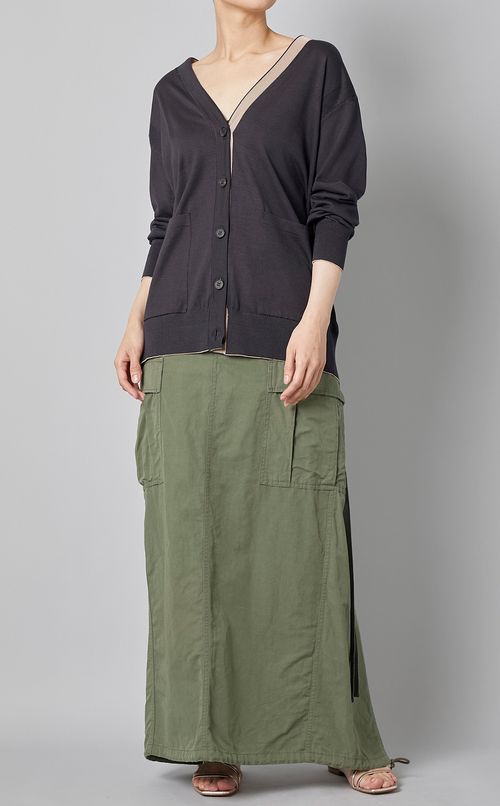 カーゴタイトロングスカート