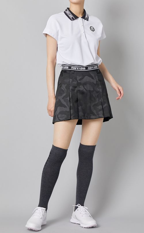 【手洗い可】カモフラージュジャガードスカート