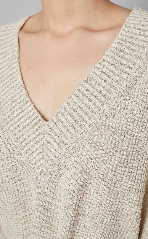 コットンニットベスト