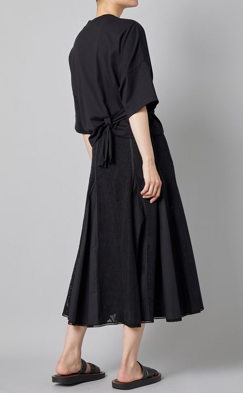 NYプリントタイバックTシャツ