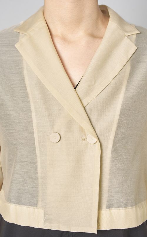 シアーショートジャケット