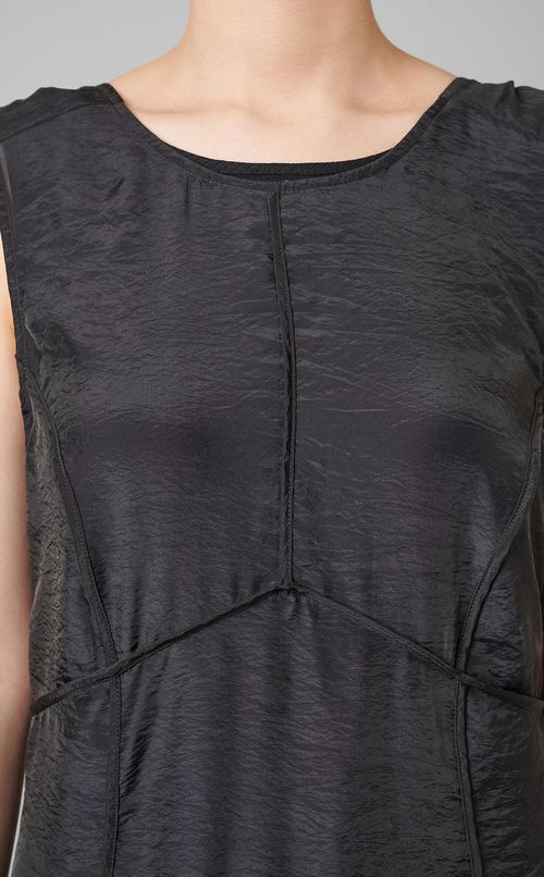 バックリボンシアーワンピース