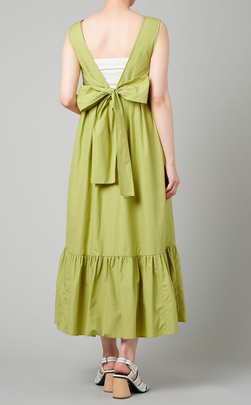 バックリボンキャミワンピース