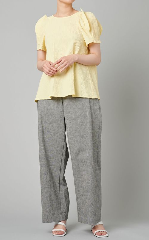 バルーンスリーブブラウス