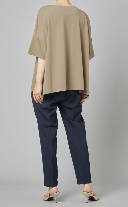 ポンチドロップショルダープルオーバー