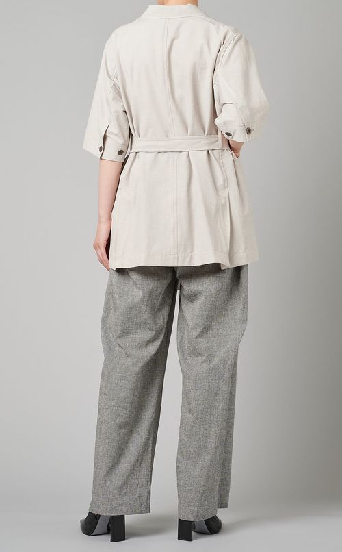 スラブタフタジャケット