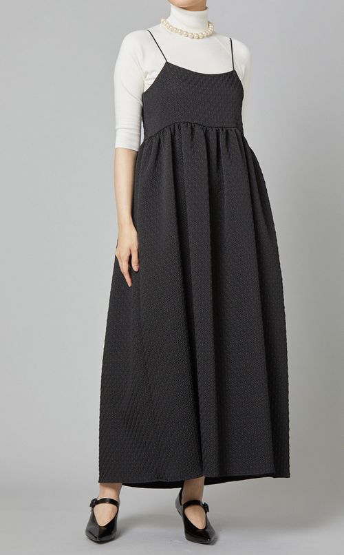 ジャガードキャミソールワンピース