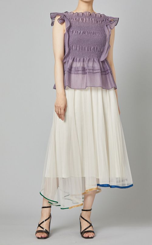 トリミングヘムシアースカート