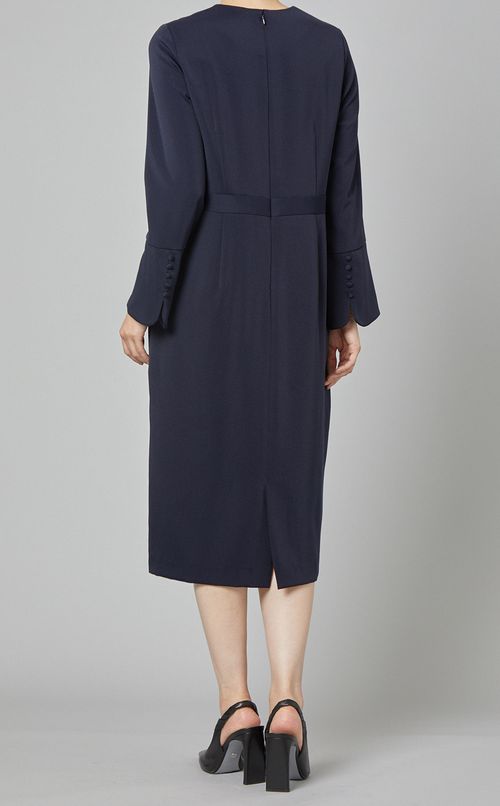 フロントクルミボタンワンピース