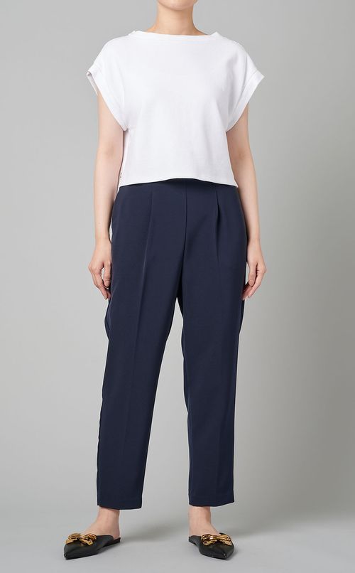 パール付フレアセットアップパンツ