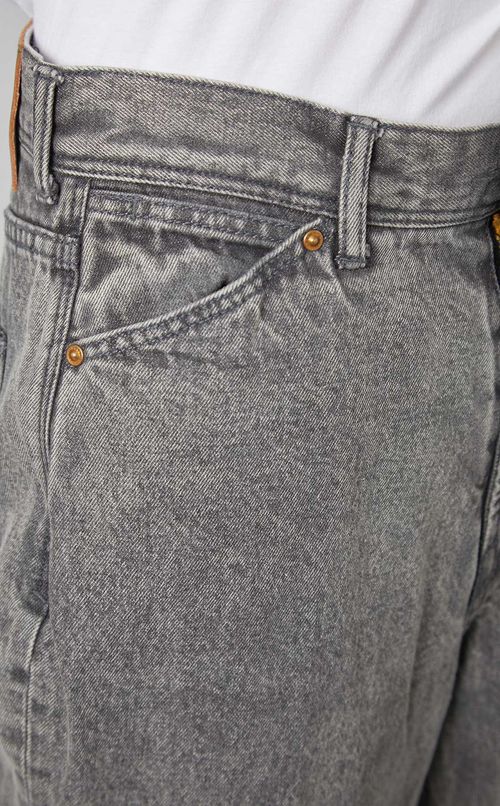 ケミカルフェードストレートデニム