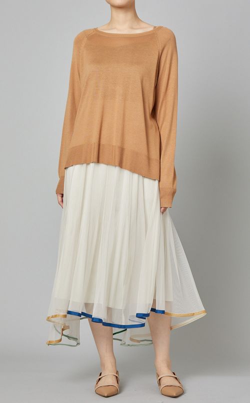 トリミングヘムシアースカート