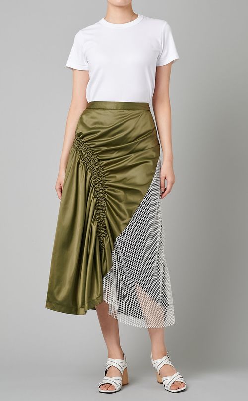 シャーリングスカート