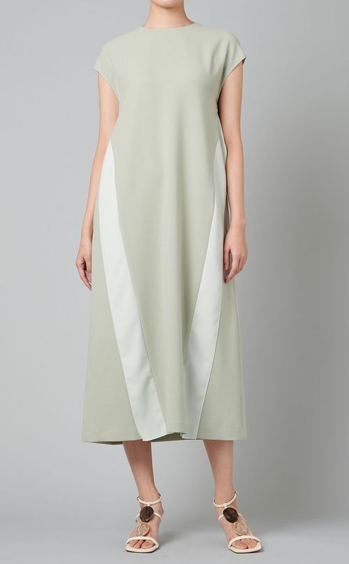 スラブオックスノースリーブワンピース