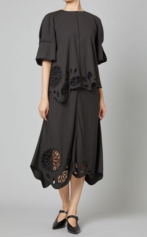 パネルカットワークスカート