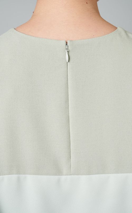 スラブオックスノースリーブワンピース