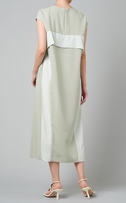 スラブオックスノースリーブワンピース