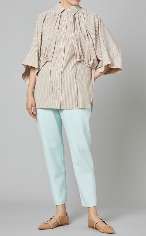 ケープ付ノースリーブシャツ