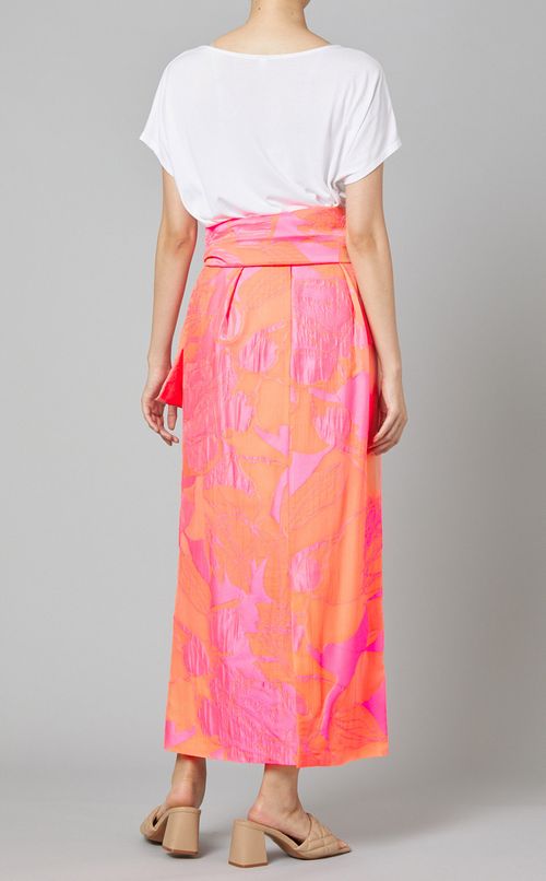 ネオンジャガードスカート