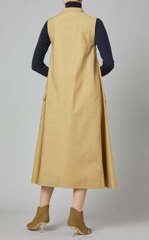 ボリュームフレアワンピース