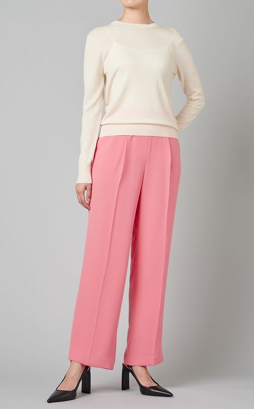 プリーツレイヤードボトム