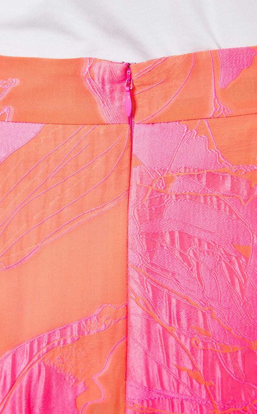 ネオンジャガードスカート