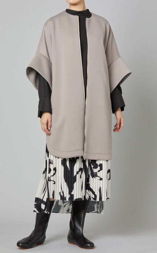 ボレロ付ポンチョジャケット