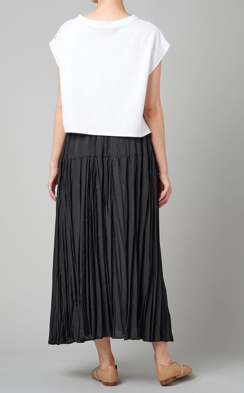 ティアードプリーツスカート