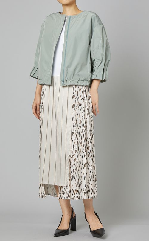 ミックスプリーツスカート