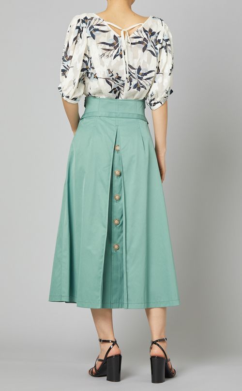 ボックスプリーツスカート