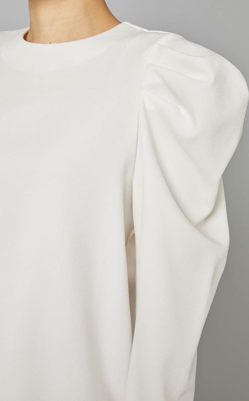 パフロングスリーブブラウス