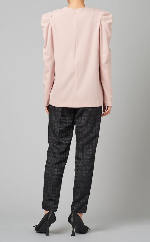 パフロングスリーブブラウス