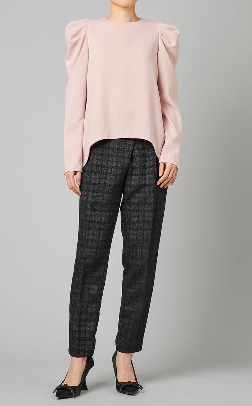 パフロングスリーブブラウス